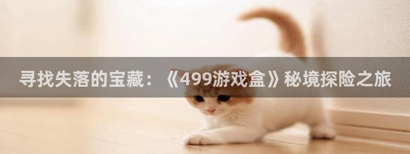 杏悦2注册地址：寻找失落的宝藏：《499游戏盒》秘境探险之旅