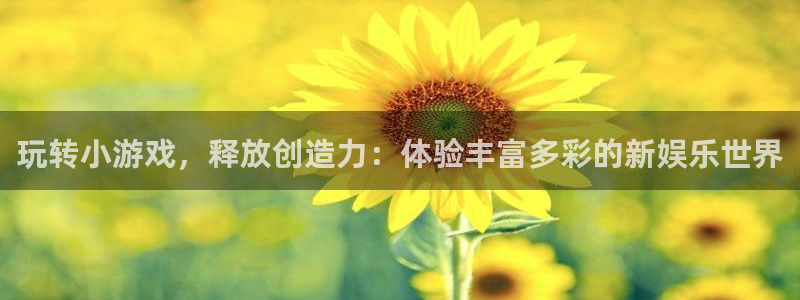杏悦2最新登录方式：玩转小游戏，释放创造力：体验丰富多彩的新